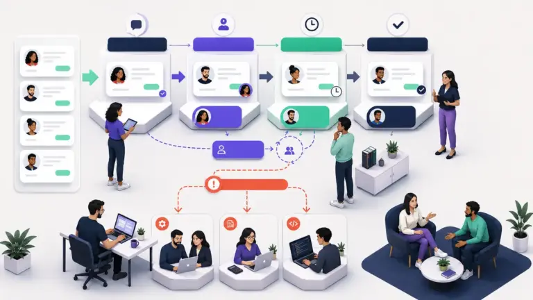 Atendimento pelo WhatsApp no Slack: fluxo de triagem, SLA e escalonamento